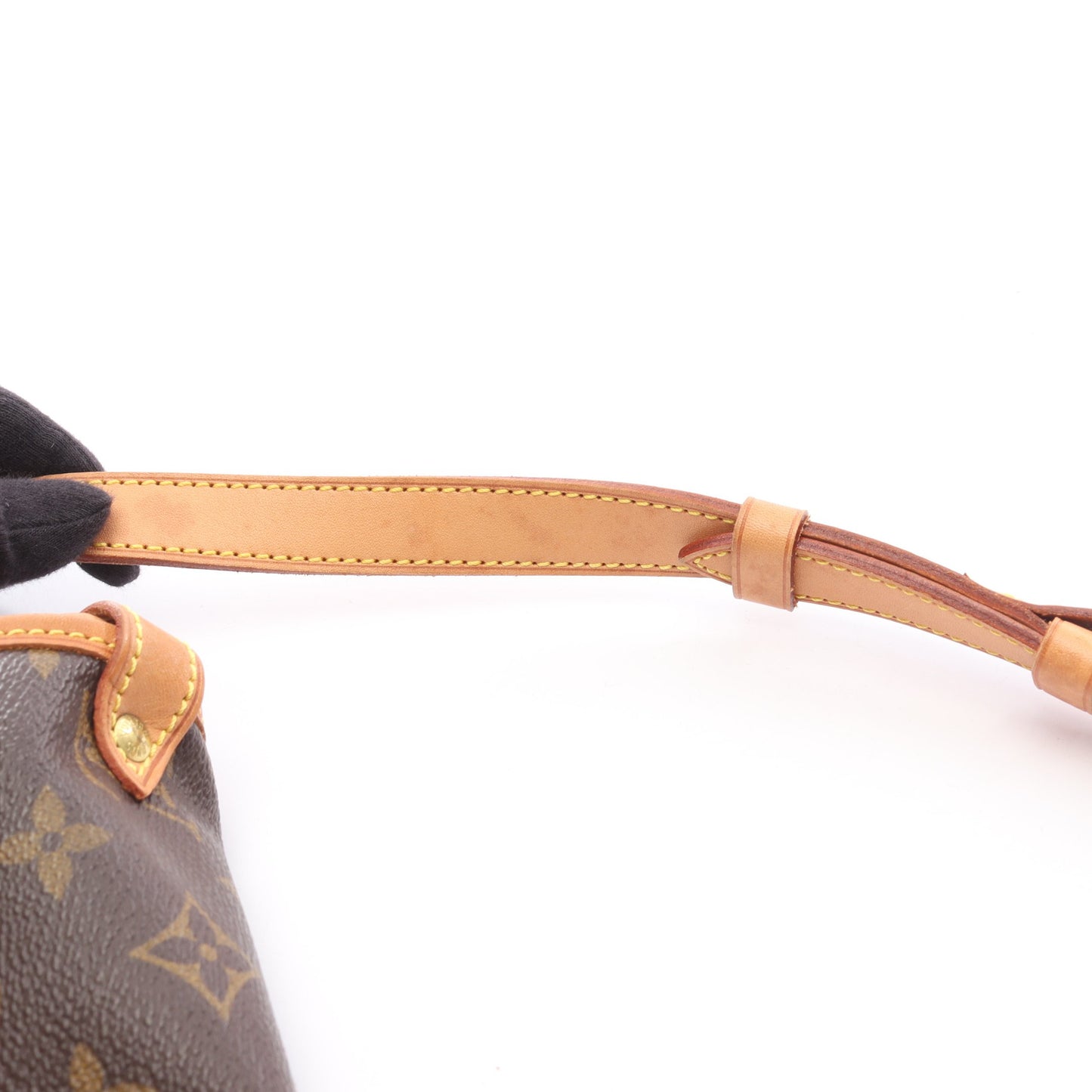 ソミュール30 モノグラム ショルダーバッグ PVC レザー ブラウン ルイヴィトン バッグ LOUIS VUITTON