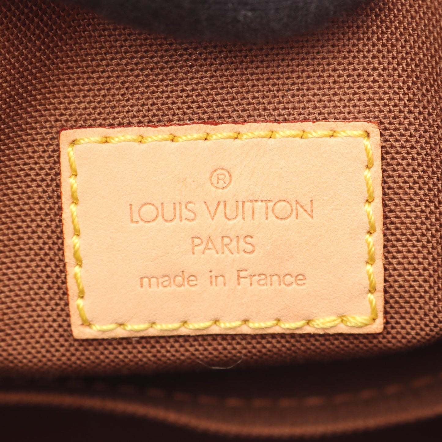バティニョール モノグラム ハンドバッグ PVC レザー ブラウン ルイヴィトン バッグ LOUIS VUITTON