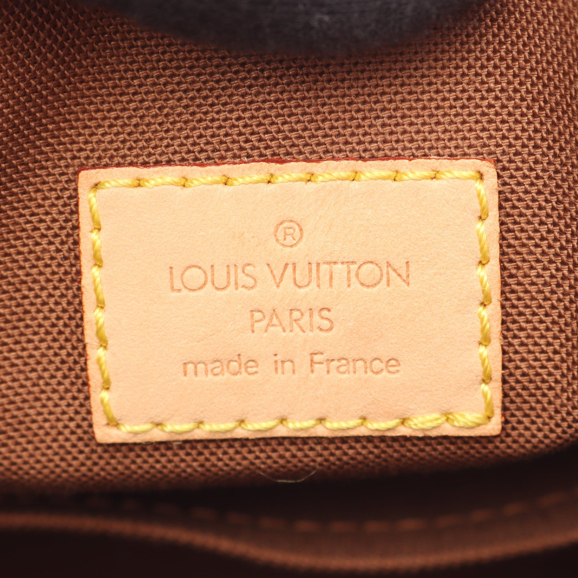 バティニョール モノグラム ハンドバッグ PVC レザー ブラウン ルイヴィトン バッグ LOUIS VUITTON