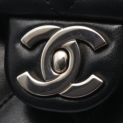 マトラッセ トップハンドルバッグ ハンドバッグ ラムスキン ブラック ゴールド金具 シャネル バッグ CHANEL