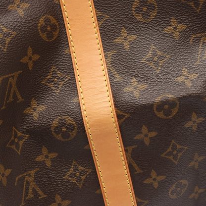キーポル55 モノグラム ボストンバッグ PVC レザー ブラウン ルイヴィトン バッグ LOUIS VUITTON