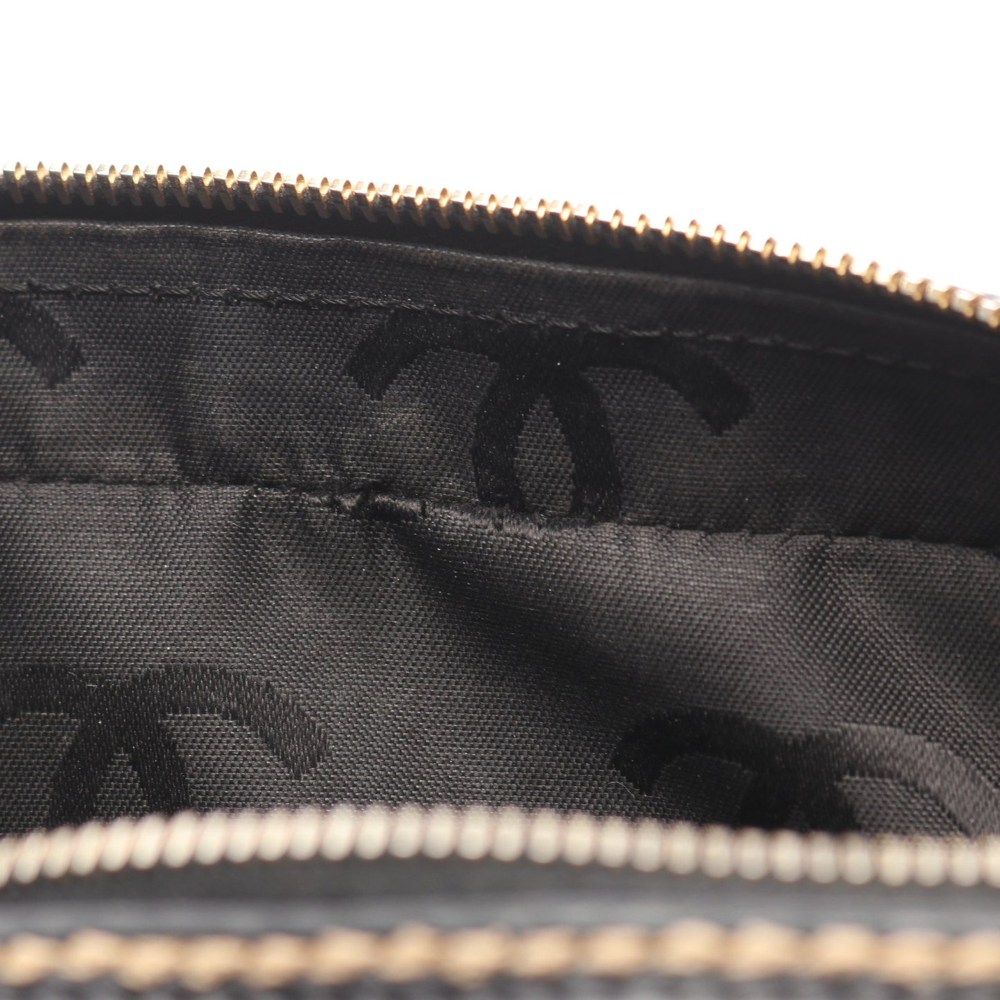 ワイルドステッチ ハンドバッグ レザー ブラック ゴールド金具 シャネル バッグ CHANEL