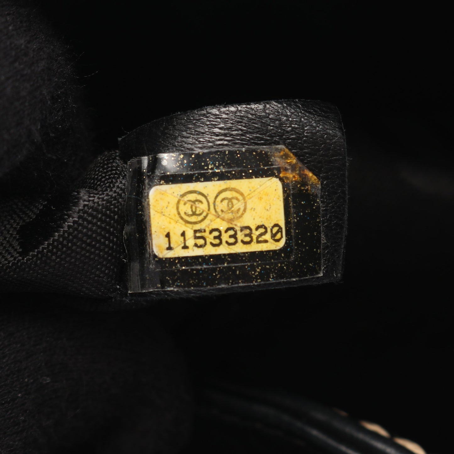 ワイルドステッチ ハンドバッグ レザー ブラック ゴールド金具 シャネル バッグ CHANEL