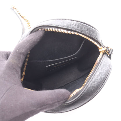 ヴィニル モノグラム チェーンショルダーバッグ レザー ブラック サンローランパリ バッグ SAINT LAURENT PARIS