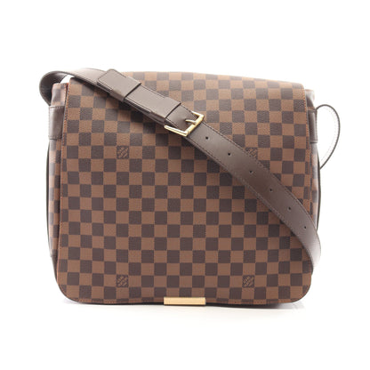バスティーユ ダミエエベヌ ショルダーバッグ PVC レザー ブラウン ルイヴィトン バッグ LOUIS VUITTON