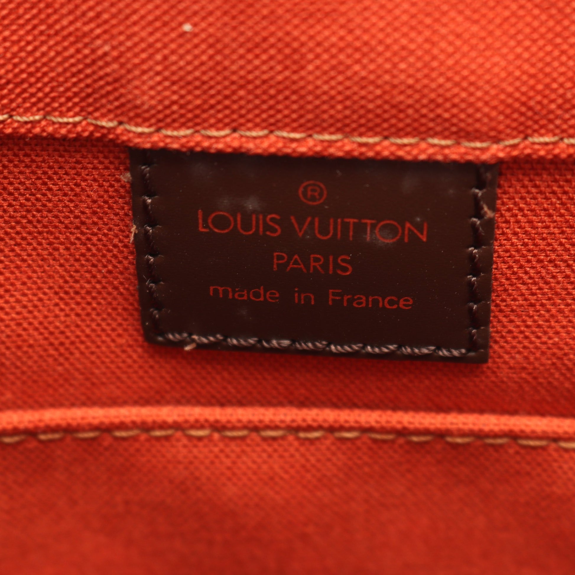 バスティーユ ダミエエベヌ ショルダーバッグ PVC レザー ブラウン ルイヴィトン バッグ LOUIS VUITTON