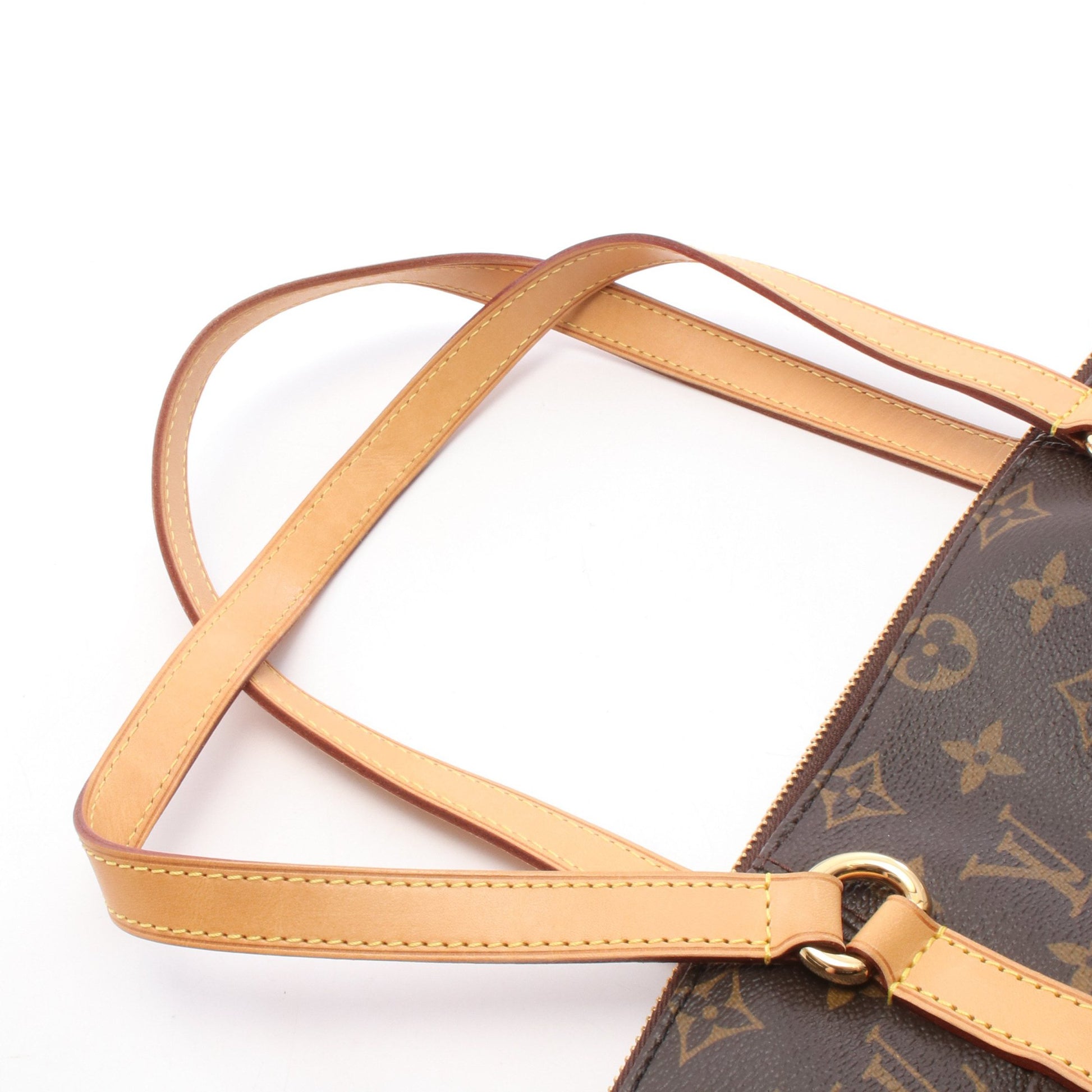 トータリーPM モノグラム ショルダーバッグ トートバッグ PVC レザー ブラウン ルイヴィトン バッグ LOUIS VUITTON