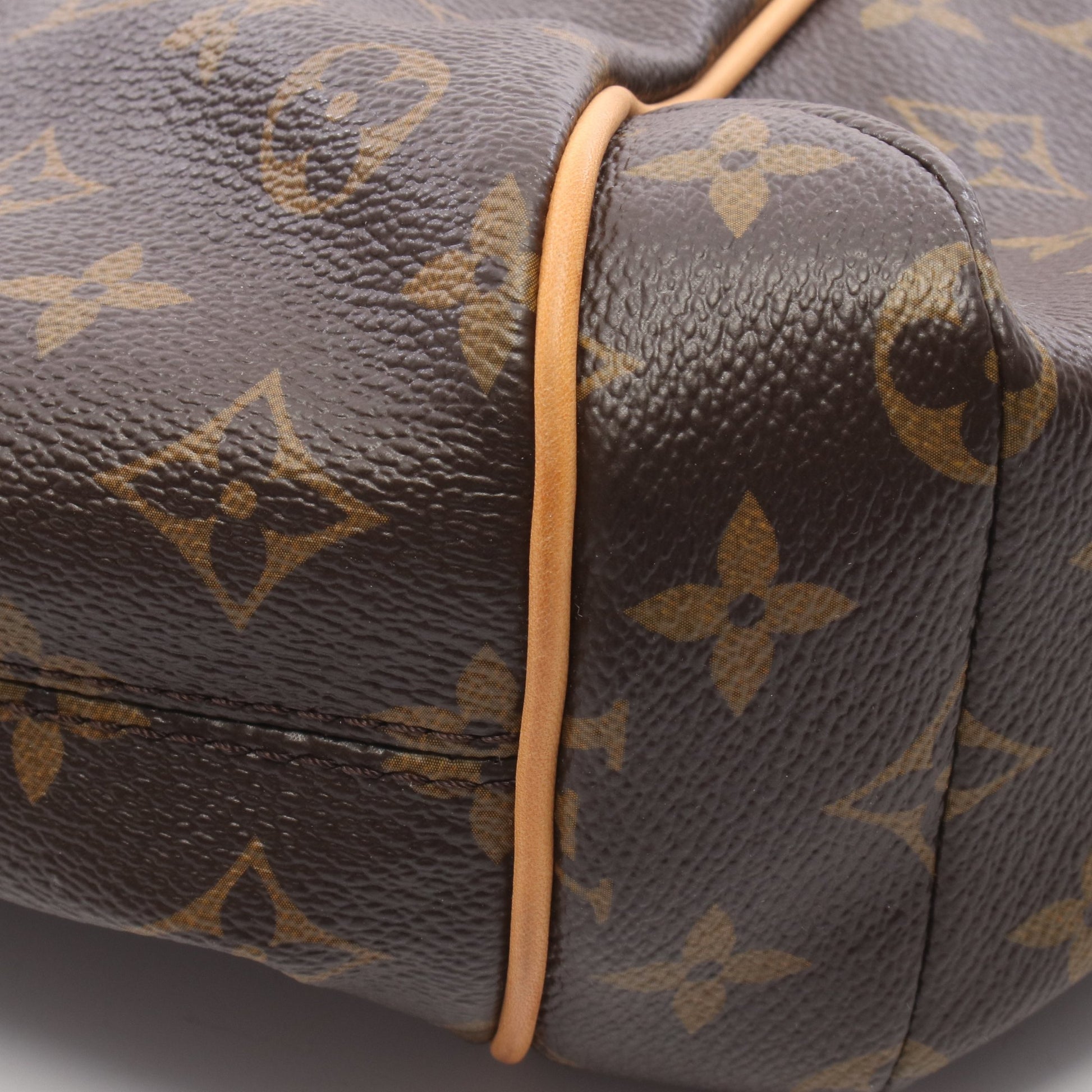 トータリーPM モノグラム ショルダーバッグ トートバッグ PVC レザー ブラウン ルイヴィトン バッグ LOUIS VUITTON