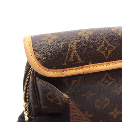 バムバッグ ボスフォール モノグラム ボディバッグ ウエストバッグ PVC レザー ブラウン ルイヴィトン バッグ LOUIS VUITTON