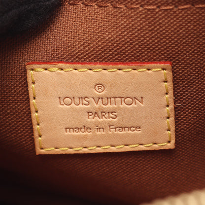 バムバッグ ボスフォール モノグラム ボディバッグ ウエストバッグ PVC レザー ブラウン ルイヴィトン バッグ LOUIS VUITTON
