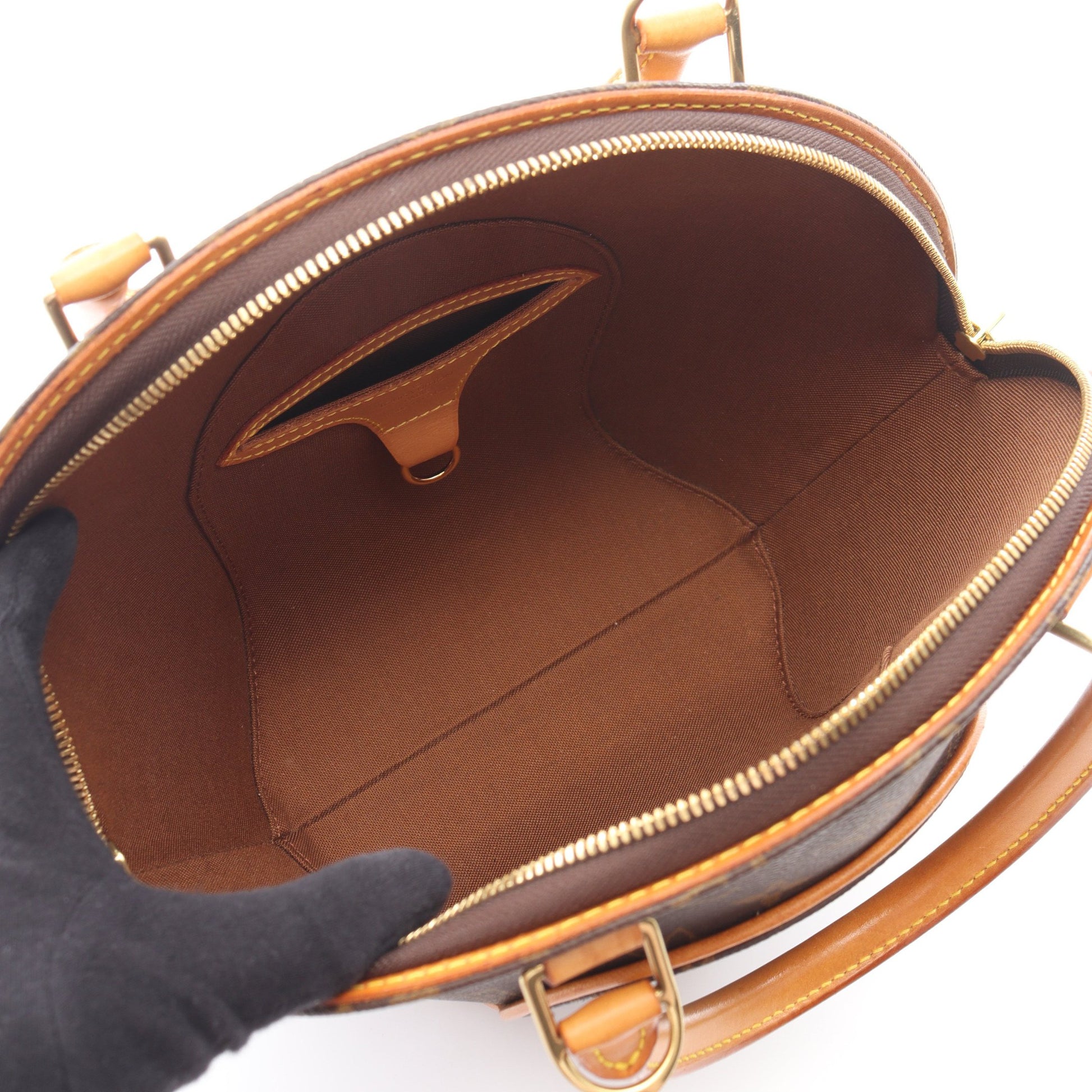 エリプスPM モノグラム ハンドバッグ PVC レザー ブラウン ルイヴィトン バッグ LOUIS VUITTON