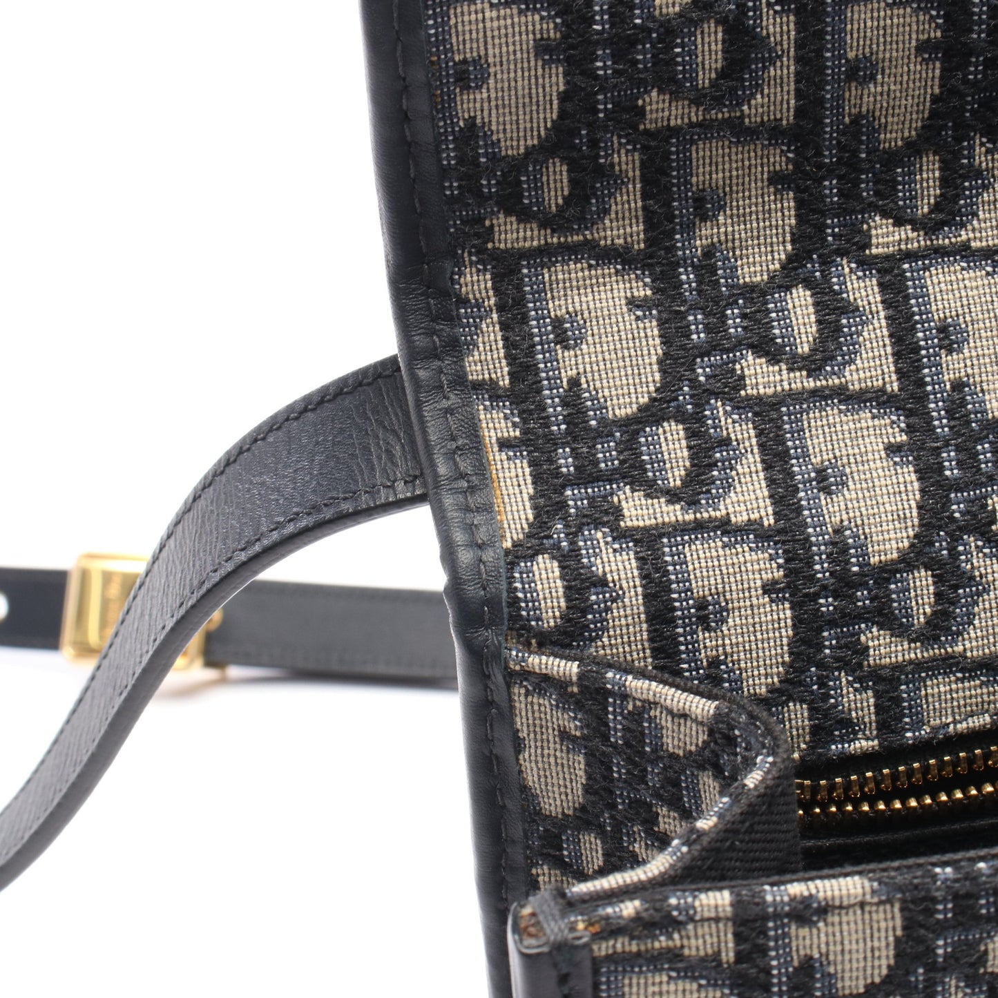 30 MONTAIGNE モンテーニュ オブリーク ショルダーバッグ キャンバス レザー ネイビー ベージュ クリスチャンディオール バッグ Christian Dior