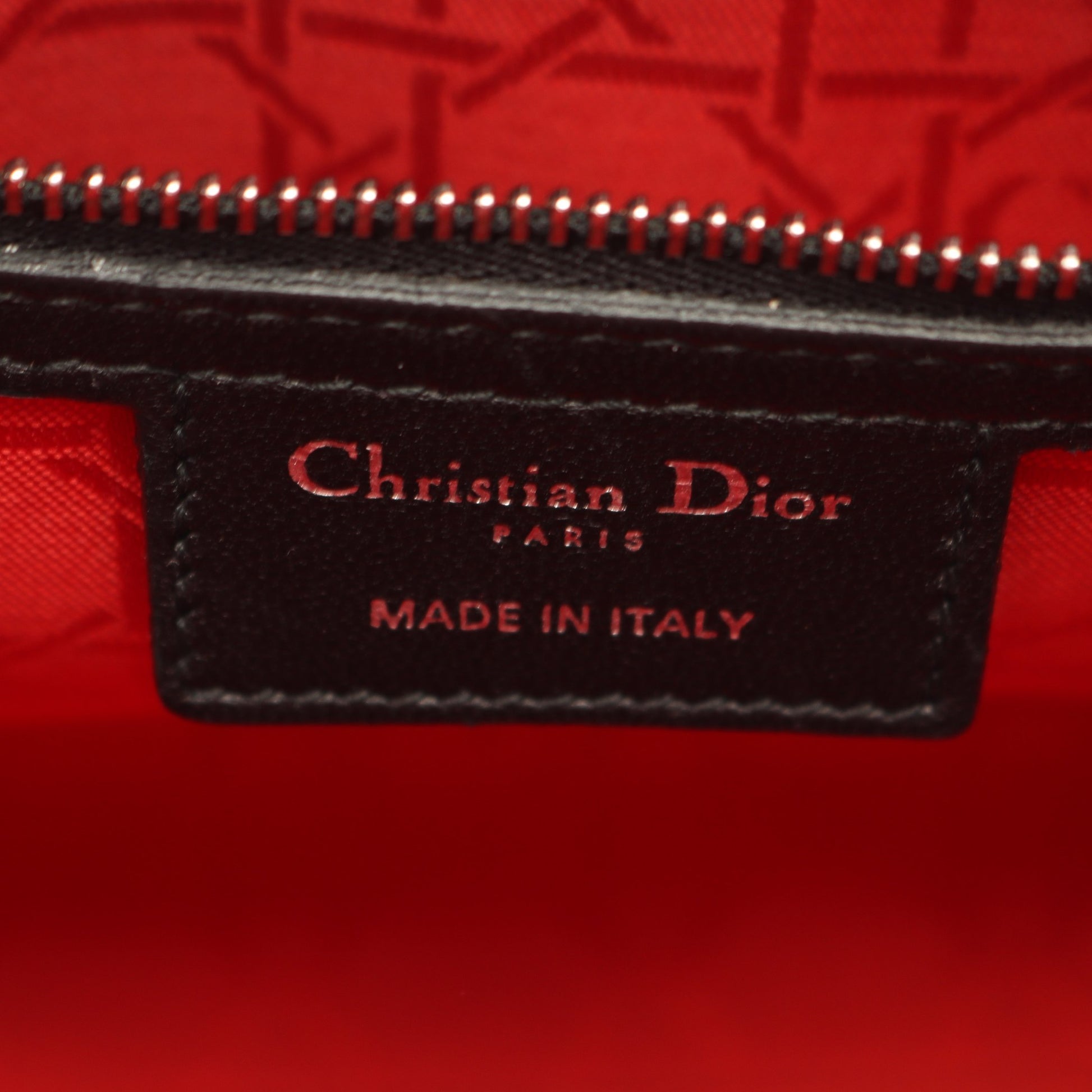 レディディオール ラージ カナージュ 2WAY ハンドバッグ レザー ブラック クリスチャンディオール バッグ Christian Dior