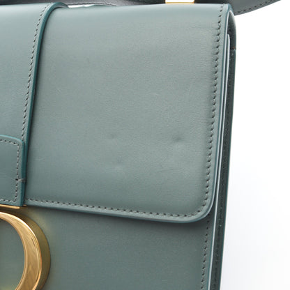 30 MONTAIGNE モンテーニュ ショルダーバッグ レザー グレーグリーン クリスチャンディオール バッグ Christian Dior