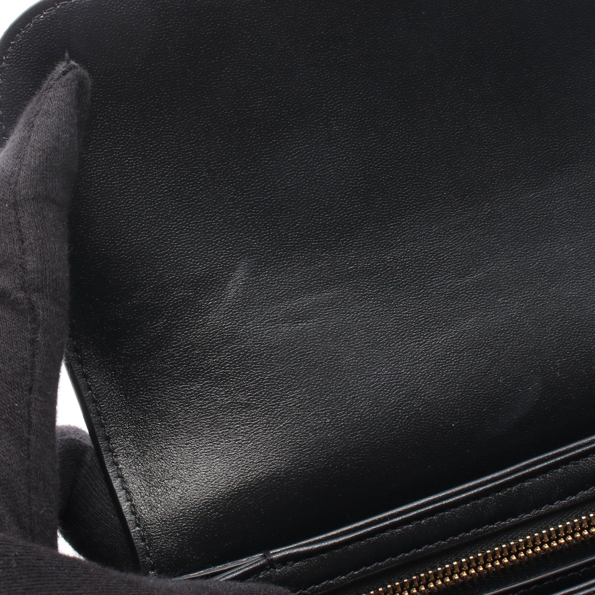 ティーン トリオンフ バッグ ショルダーバッグ レザー ブラック セリーヌ バッグ CELINE