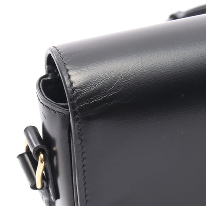 ティーン トリオンフ バッグ ショルダーバッグ レザー ブラック セリーヌ バッグ CELINE