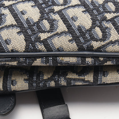SADDLE サドル オブリーク ハンドバッグ キャンバス レザー ネイビー ベージュ クリスチャンディオール バッグ Christian Dior