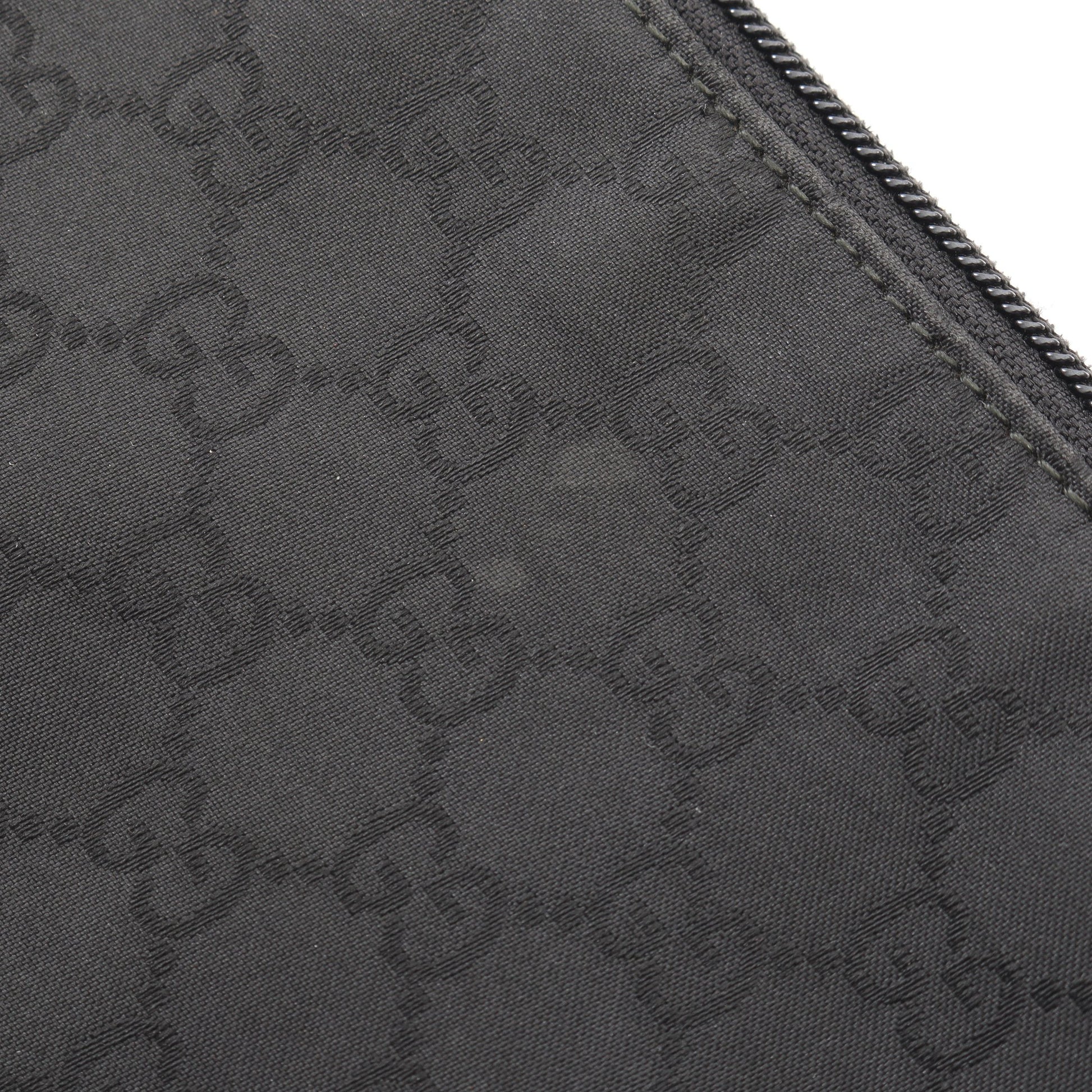 GG柄 ショルダーバッグ ナイロン レザー ブラック グッチ バッグ GUCCI