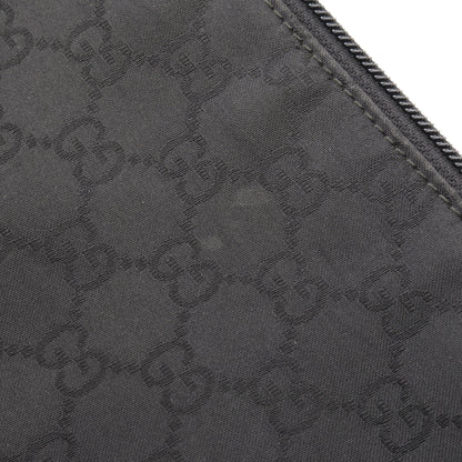 GG柄 ショルダーバッグ ナイロン レザー ブラック グッチ バッグ GUCCI