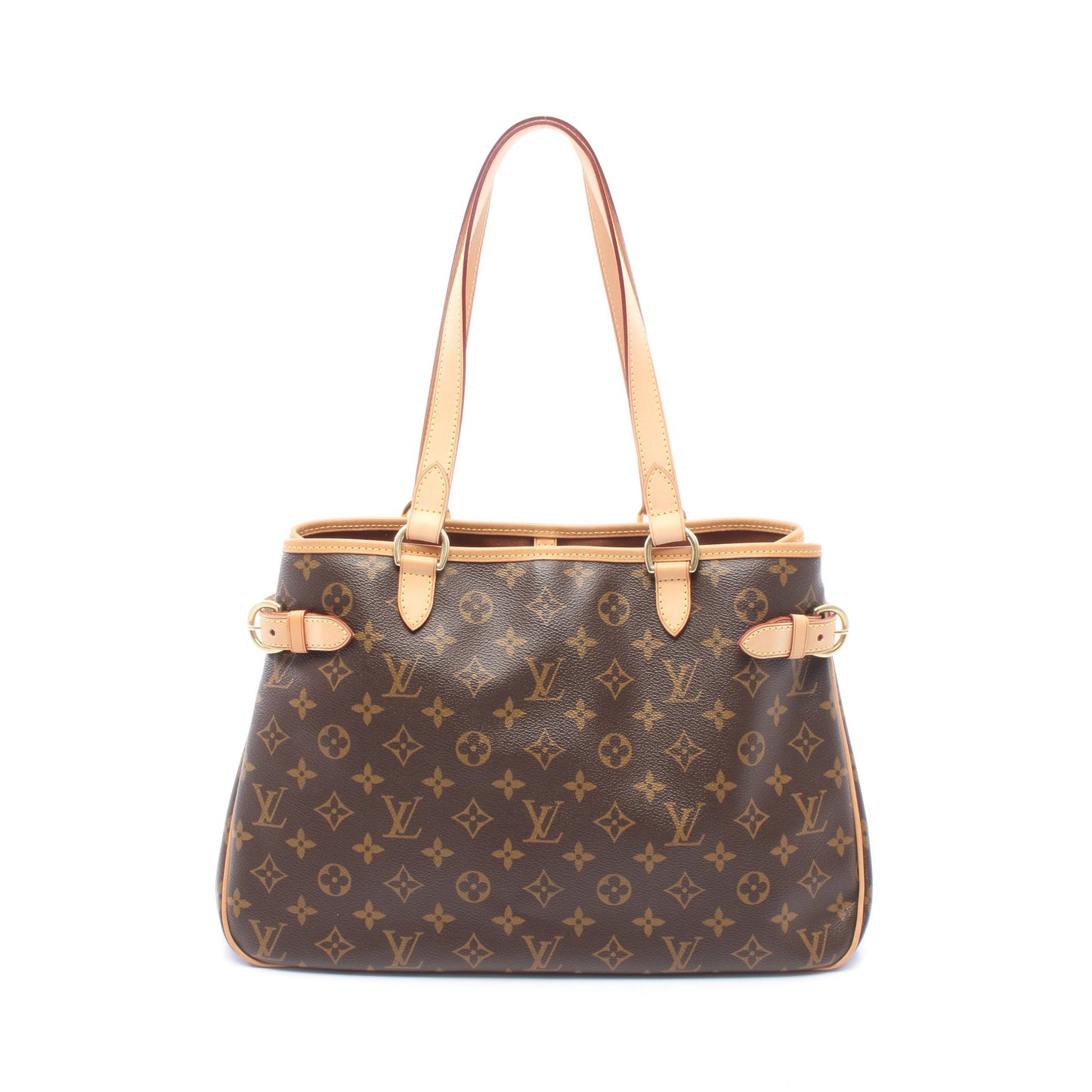バティニョール オリゾンタル モノグラム ショルダーバッグ PVC レザー ブラウン ルイヴィトン バッグ LOUIS VUITTON