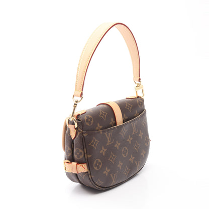 ソミュールBB モノグラム 2WAY ハンドバッグ PVC レザー ブラウン ルイヴィトン バッグ LOUIS VUITTON