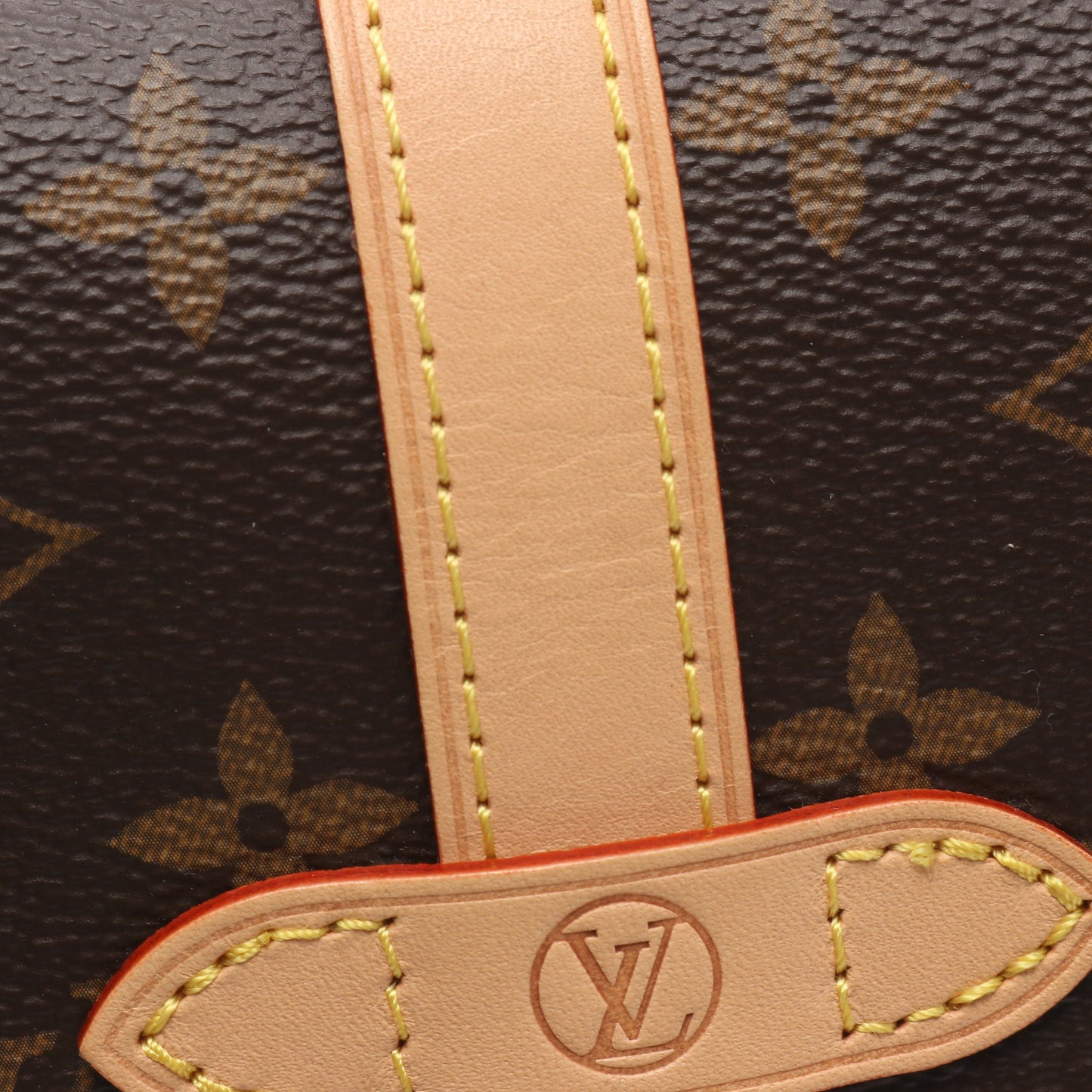 ソミュールBB モノグラム 2WAY ハンドバッグ PVC レザー ブラウン ルイヴィトン バッグ LOUIS VUITTON