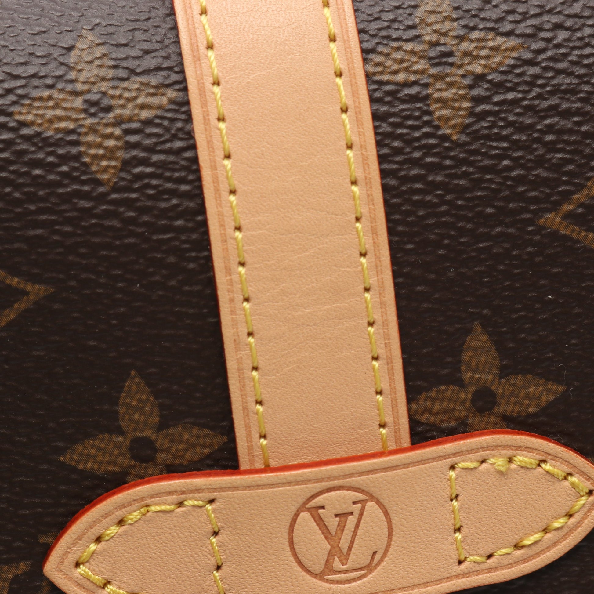ソミュールBB モノグラム 2WAY ハンドバッグ PVC レザー ブラウン ルイヴィトン バッグ LOUIS VUITTON
