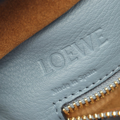 アマソナ36 2WAY ハンドバッグ レザー ブルーグレー ロエベ バッグ LOEWE