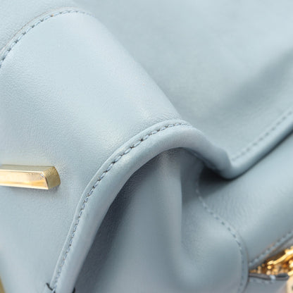 アマソナ36 2WAY ハンドバッグ レザー ブルーグレー ロエベ バッグ LOEWE