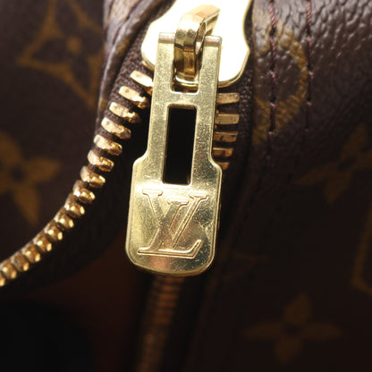 キーポル50 モノグラム ボストンバッグ PVC レザー ブラウン ルイヴィトン バッグ LOUIS VUITTON