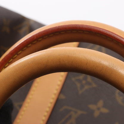 キーポル50 モノグラム ボストンバッグ PVC レザー ブラウン ルイヴィトン バッグ LOUIS VUITTON