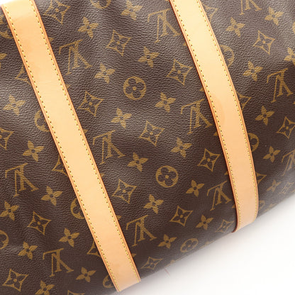 キーポル50 モノグラム ボストンバッグ PVC レザー ブラウン ルイヴィトン バッグ LOUIS VUITTON