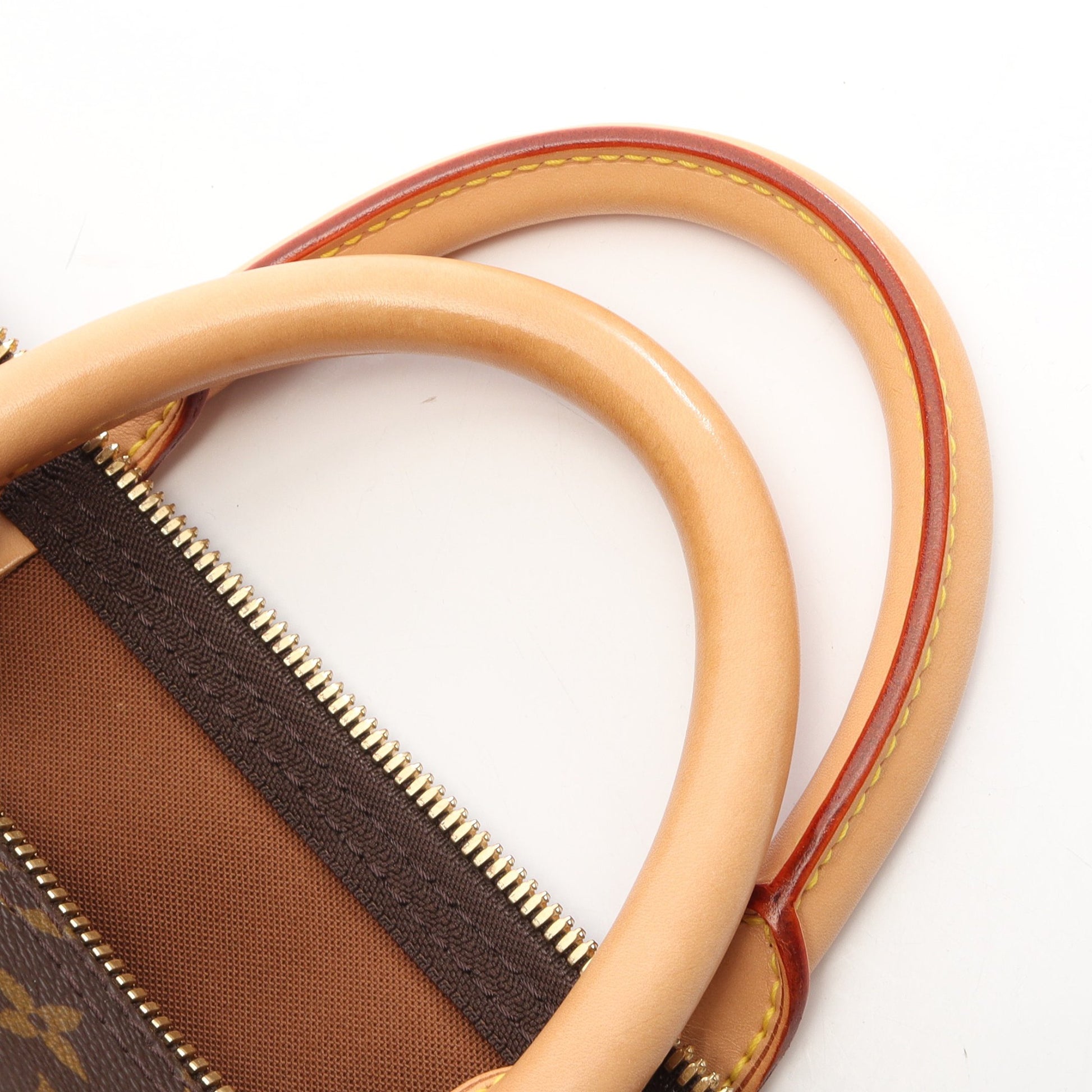 キーポル50 モノグラム ボストンバッグ PVC レザー ブラウン ルイヴィトン バッグ LOUIS VUITTON