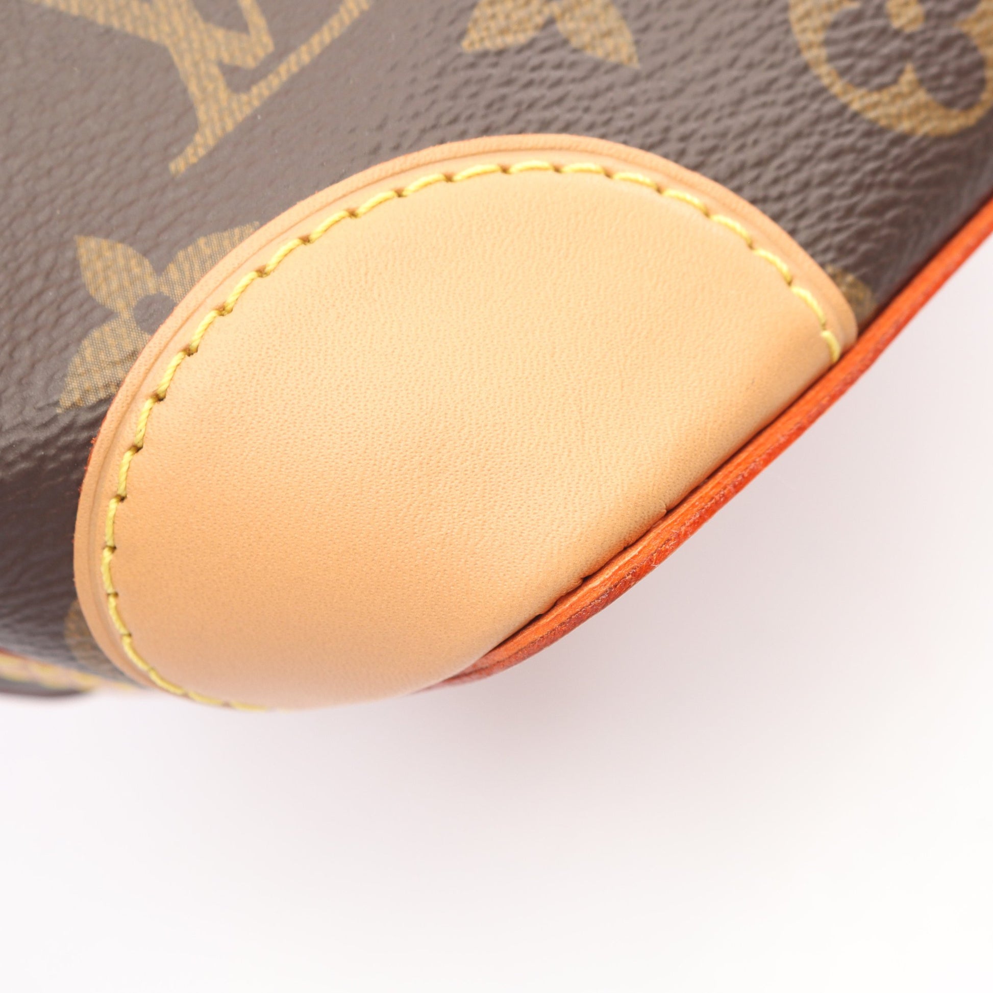 ノエ パース モノグラム ショルダーバッグ PVC レザー ブラウン ルイヴィトン バッグ LOUIS VUITTON
