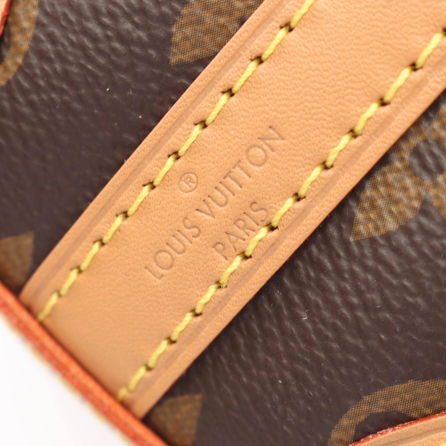 ノエ パース モノグラム ショルダーバッグ PVC レザー ブラウン ルイヴィトン バッグ LOUIS VUITTON
