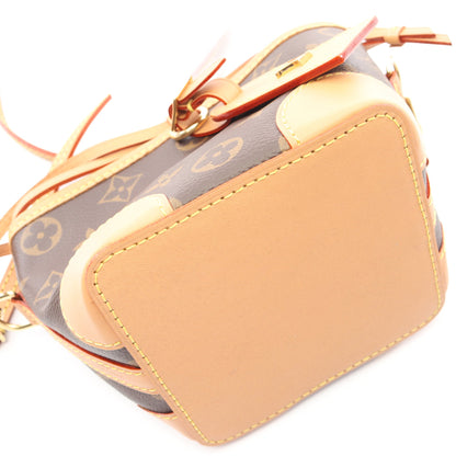 ノエ パース モノグラム ショルダーバッグ PVC レザー ブラウン ルイヴィトン バッグ LOUIS VUITTON