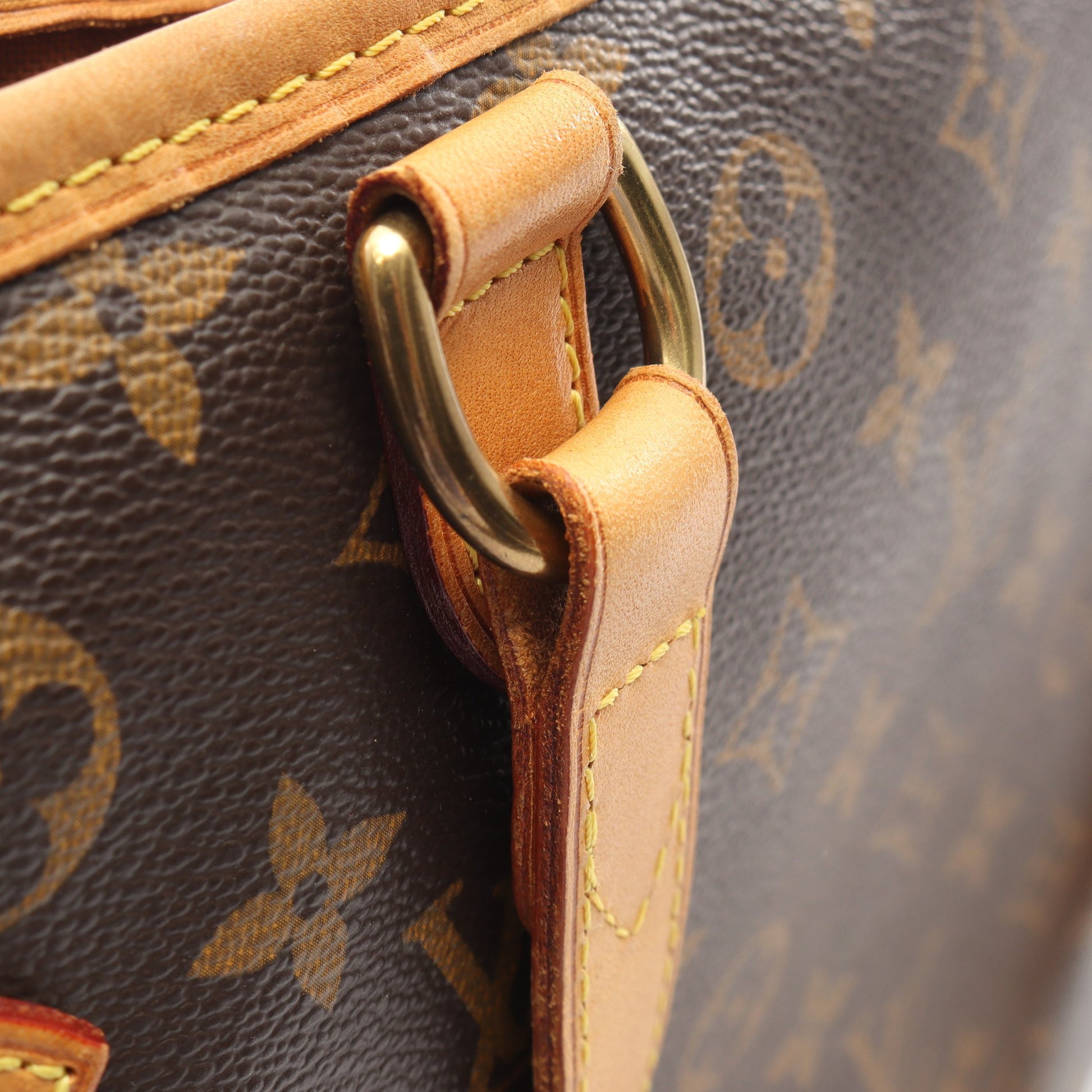 バティニョール オリゾンタル モノグラム ショルダーバッグ PVC レザー ブラウン ルイヴィトン バッグ LOUIS VUITTON