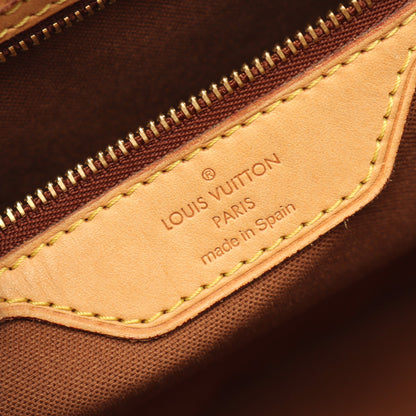 バティニョール オリゾンタル モノグラム ショルダーバッグ PVC レザー ブラウン ルイヴィトン バッグ LOUIS VUITTON