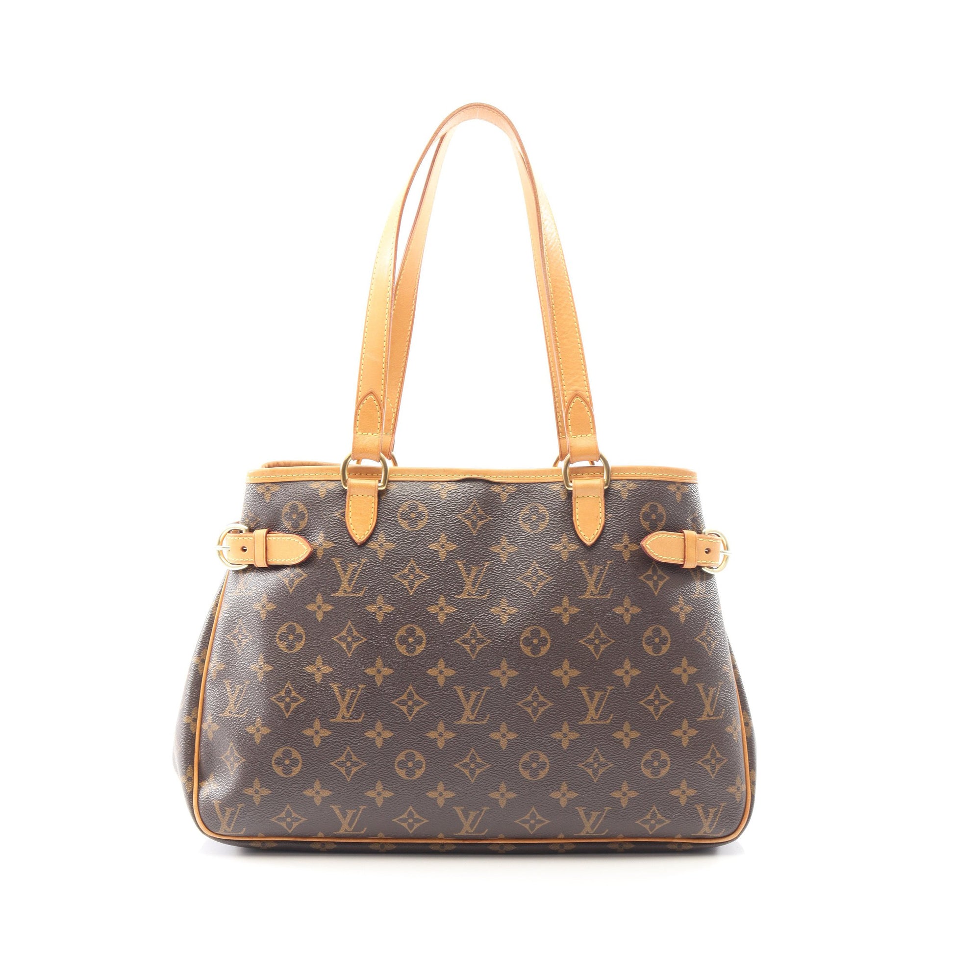 バティニョール オリゾンタル モノグラム ショルダーバッグ PVC レザー ブラウン ルイヴィトン バッグ LOUIS VUITTON