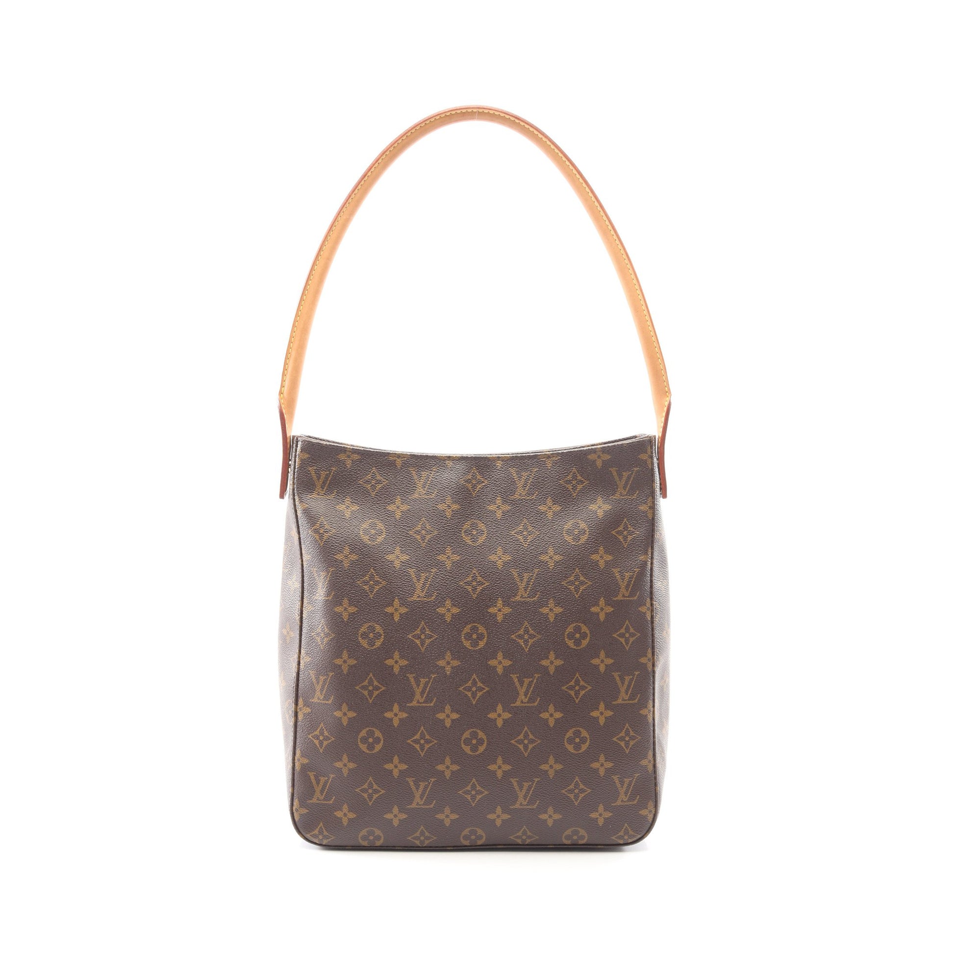 ルーピングGM モノグラム ショルダーバッグ PVC レザー ブラウン ルイヴィトン バッグ LOUIS VUITTON