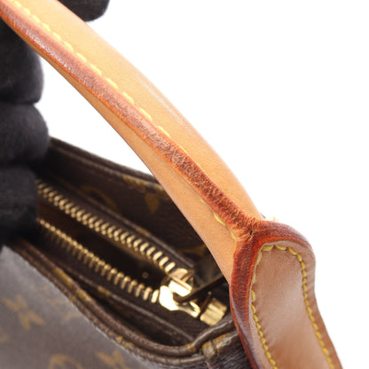 ルーピングGM モノグラム ショルダーバッグ PVC レザー ブラウン ルイヴィトン バッグ LOUIS VUITTON