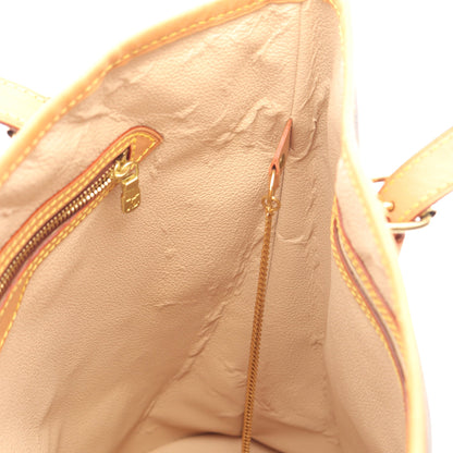 バケットGM モノグラム ショルダーバッグ PVC レザー ブラウン ルイヴィトン バッグ LOUIS VUITTON