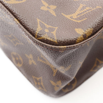 ルーピングGM モノグラム ショルダーバッグ PVC レザー ブラウン ルイヴィトン バッグ LOUIS VUITTON