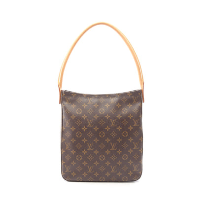 ルーピングGM モノグラム ショルダーバッグ PVC レザー ブラウン ルイヴィトン バッグ LOUIS VUITTON