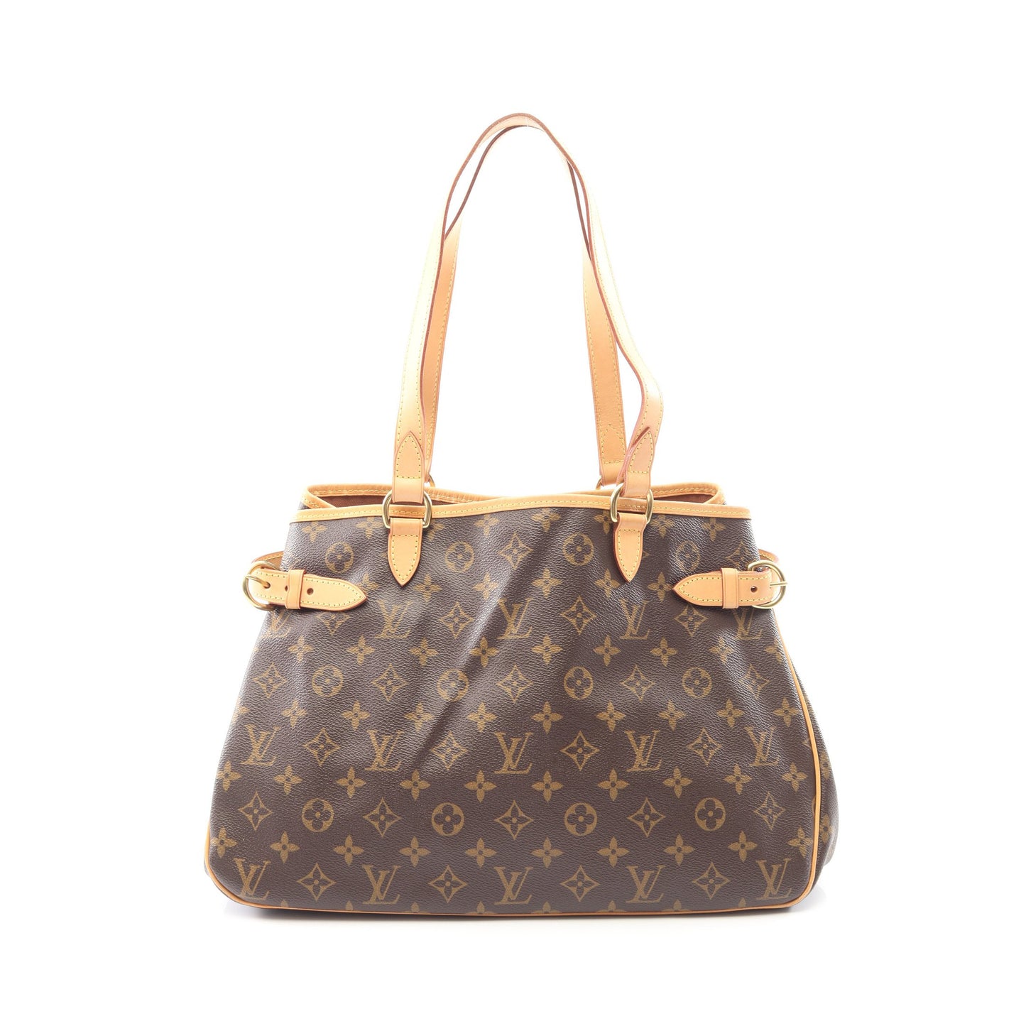 バティニョール オリゾンタル モノグラム ショルダーバッグ PVC レザー ブラウン ルイヴィトン バッグ LOUIS VUITTON