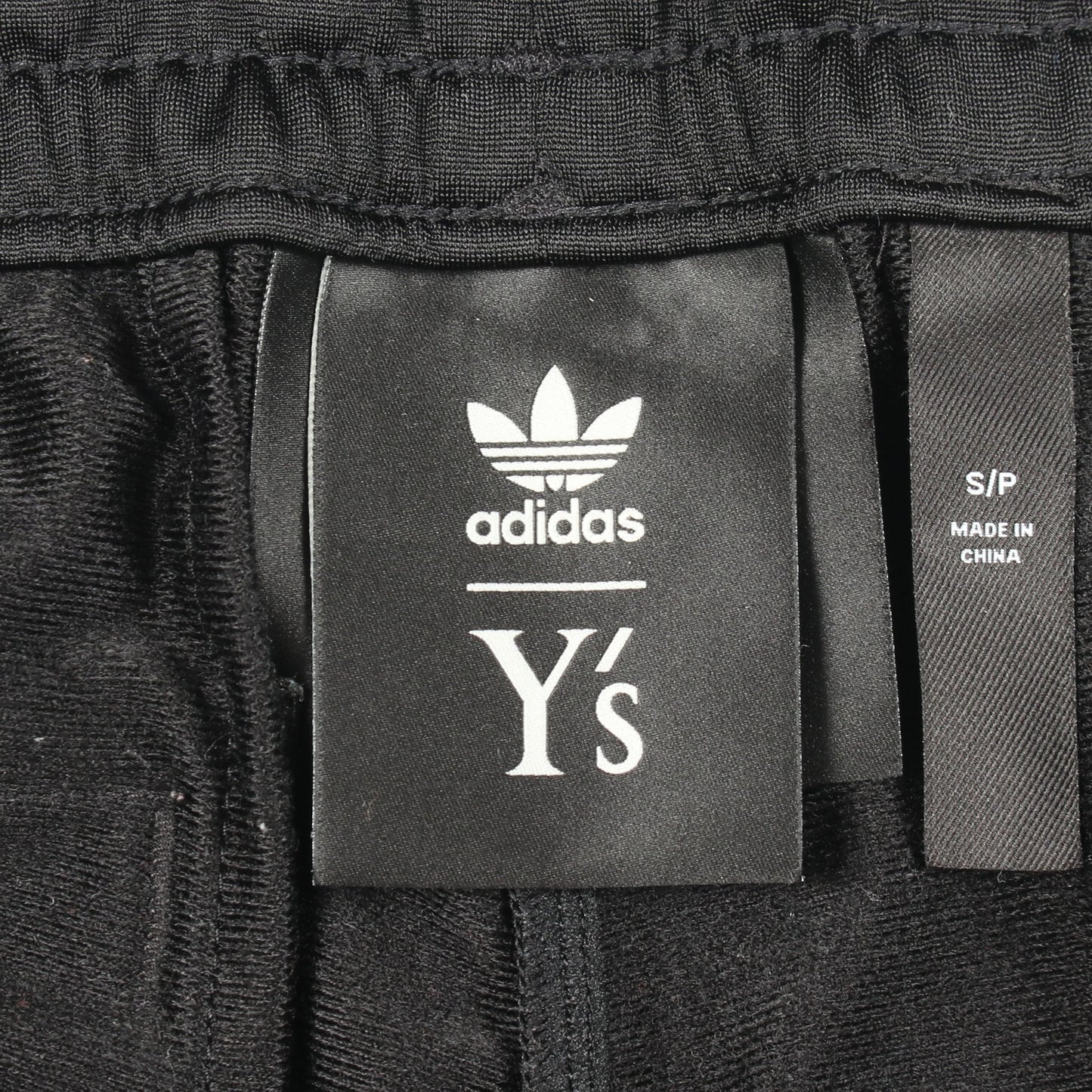 Y's × adidas CACTUS FLOWER TRACK PANTS 刺繍 ジョガーパンツ ブラック ワイズ ボトムス Y's