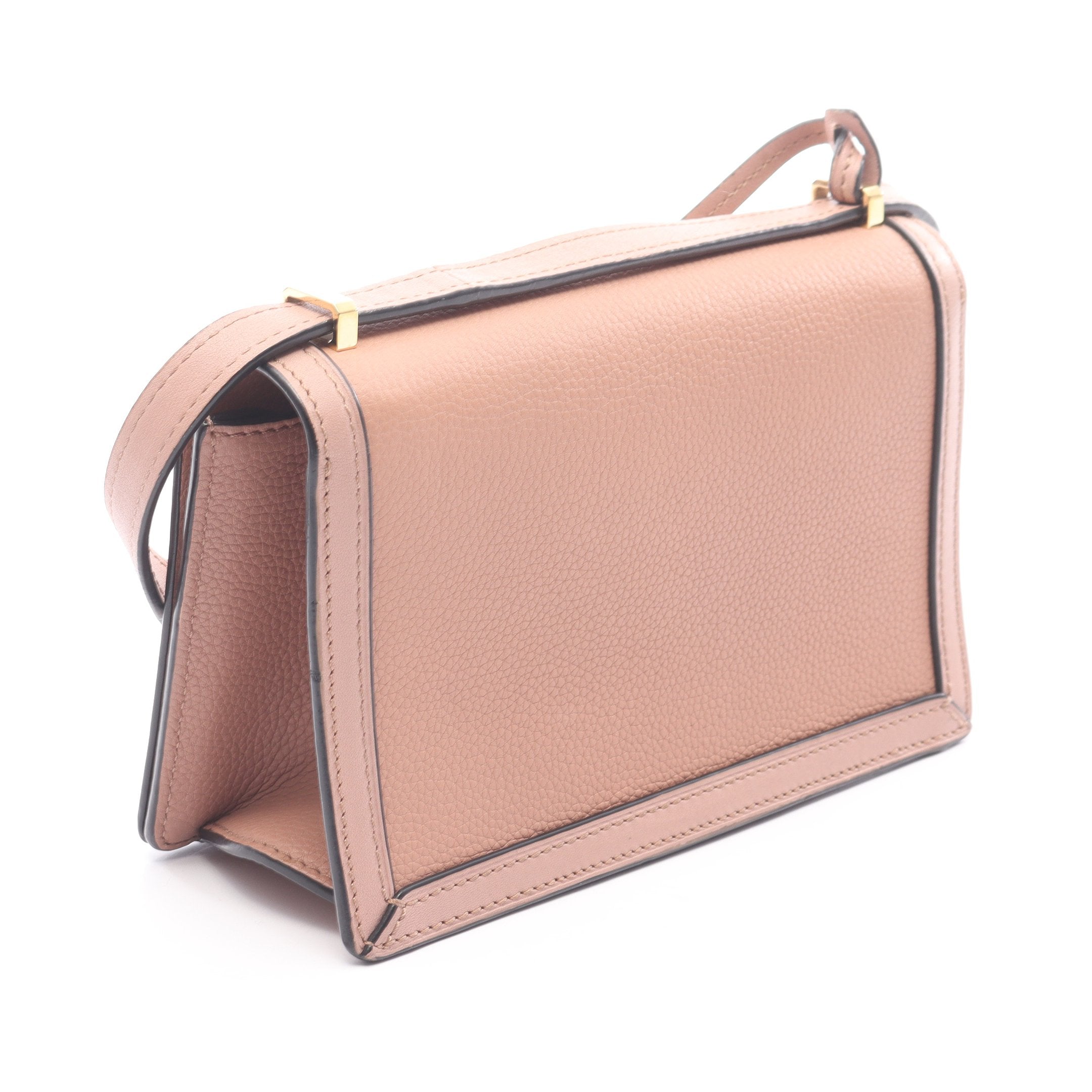 LOEWE バルセロナ ローズ ショルダーバッグ バルセロナ スモール ショルダーバッグ レザー ピンクベージュ ロエベ