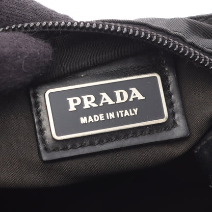 ショルダーバッグ ナイロン レザー ブラック プラダ バッグ PRADA