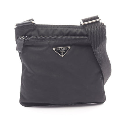 ショルダーバッグ ナイロン レザー ブラック プラダ バッグ PRADA