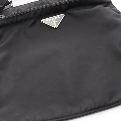 ショルダーバッグ ナイロン レザー ブラック プラダ バッグ PRADA